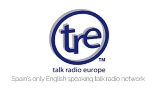 Talk Radio Europe logo in blue text