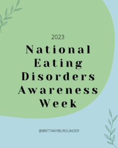 National eating disorders awareness week